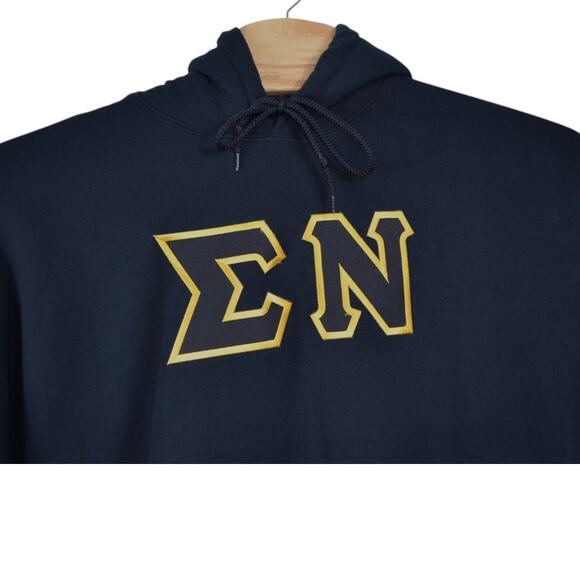 Sigma Nu Hoodie XL - Greek Letters Pullover - Picture 3 of 5